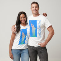 Estátua Colorida Personalizada da Liberdade em Nov
