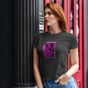 Camiseta Estátua com quadro de falha