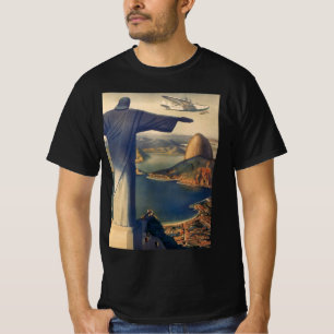 Camiseta Estátua Cristo Redentor, Rio De Janeiro, Brasil