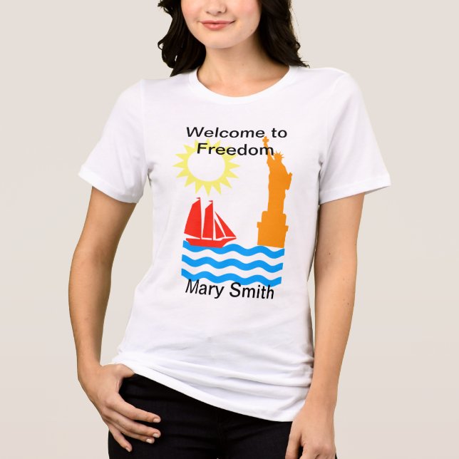 Camiseta Estátua da Liberdade (Frente)