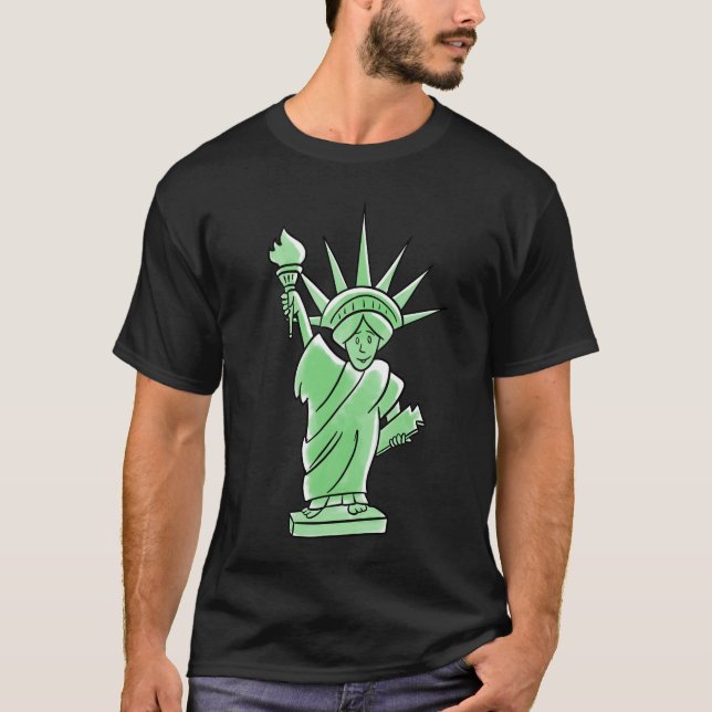 Camiseta Estátua da Liberdade (Frente)
