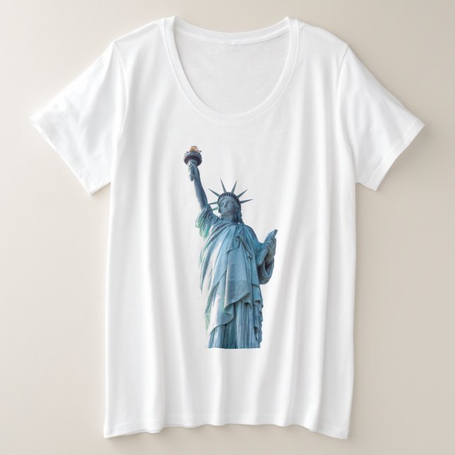 Camiseta Estátua da liberdade (Frente do Design)