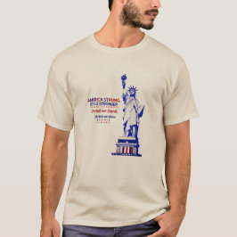Camiseta Estátua da Liberdade - América Forte