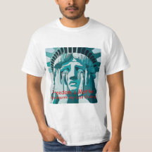 Estátua da Liberdade chorando