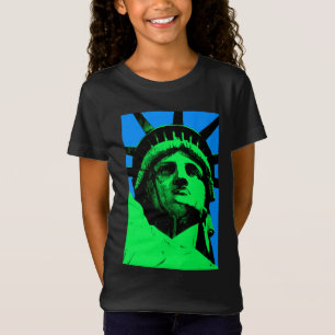 Camiseta Estátua da liberdade do pop art
