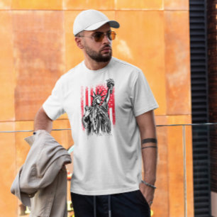 Camiseta Estátua Da Liberdade Dos Eua
