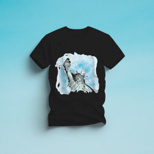 Camiseta Estátua da Liberdade em Nova Iorque - Vintage Wate