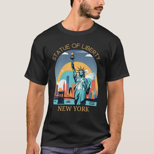 Camiseta Estátua da Liberdade, Nova Iorque (Frente)