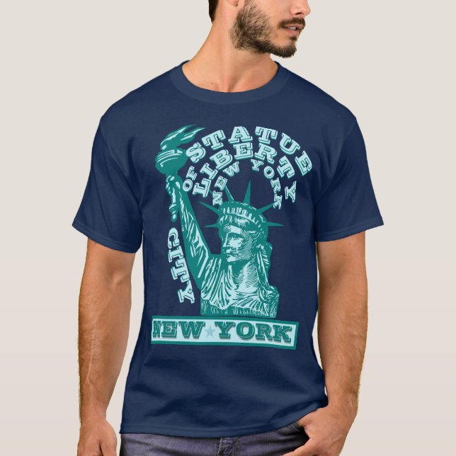 Camiseta Estátua da Liberdade Nova Iorque (Frente)