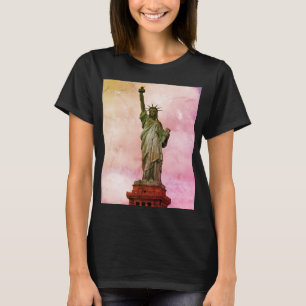 Camiseta Estátua da Liberdade, NYC (Ilha da Liberdade, Nova