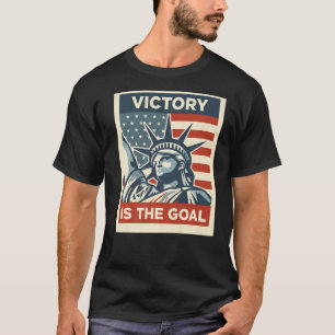 Camiseta Estátua da liberdade Símbolo da liberdade da Améri