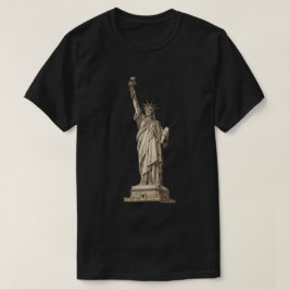 Camiseta Estatua da Liberdade Vintage 