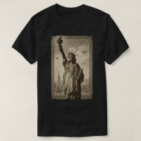 Estátua da Liberdade Vintage