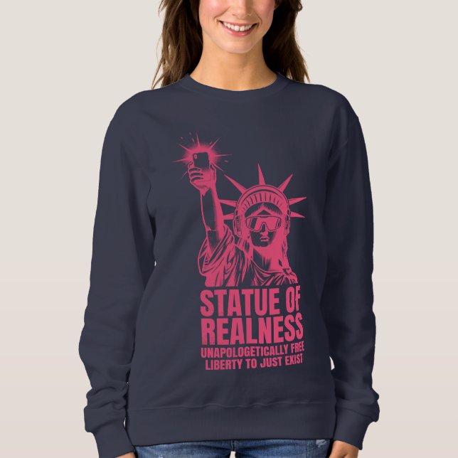 Camiseta Estátua da Realidade (Frente)