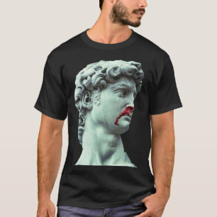 Camiseta Estátua David Michelangelo Masculino