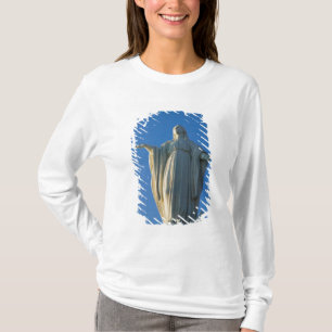 Camiseta estátua de 118 pés da Virgem Maria em San