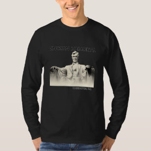 Camiseta Estátua de Abe Lincoln em Washington D C