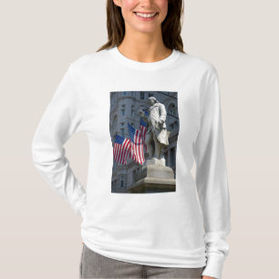 Camiseta Estátua de Benjamin Franklin em Washington, DC