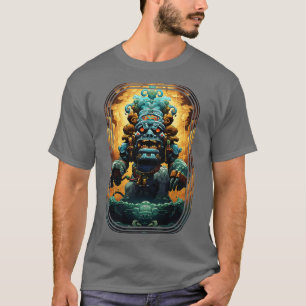 Camiseta Estátua de Deus maia