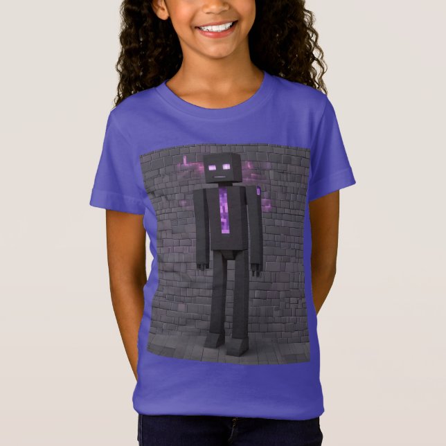 Camiseta Estátua de Enderman (Frente)