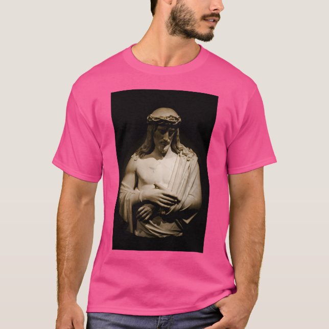 Camiseta Estátua de Jesus Cristo (Frente)