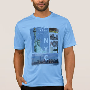 Camiseta Estátua de Liberdade Personalizada Nyc Nova Iorque
