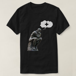 Camiseta Estátua do Pensador de Rodin - Pense Positivo