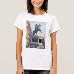Camiseta Estátua equestre do rei Louis XIV (1816-22) (bro