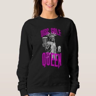 Camiseta Estátua Gótica Do Dólar Da Rainha De Golfe Do Esqu