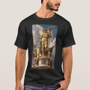 Camiseta Estátua grega da camiseta-deus