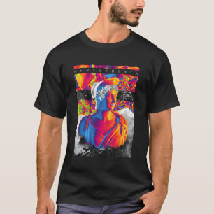 Camiseta Estátua Grega Ro Gods de Escultura de Busto