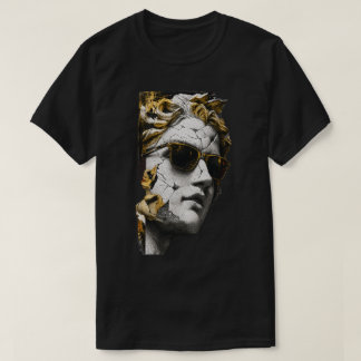 Camiseta Estátua Legal com Óculos de Sol – Sabedoria Antiga