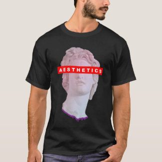 Camiseta Estátua v2 de Vaporwave
