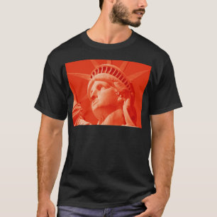 Camiseta Estátua Vermelha da Liberdade