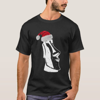Camiseta Estatuas Moai das Cabeças da Ilha de Páscoa