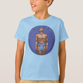Camiseta Estatudo Oficial Americano de Artes