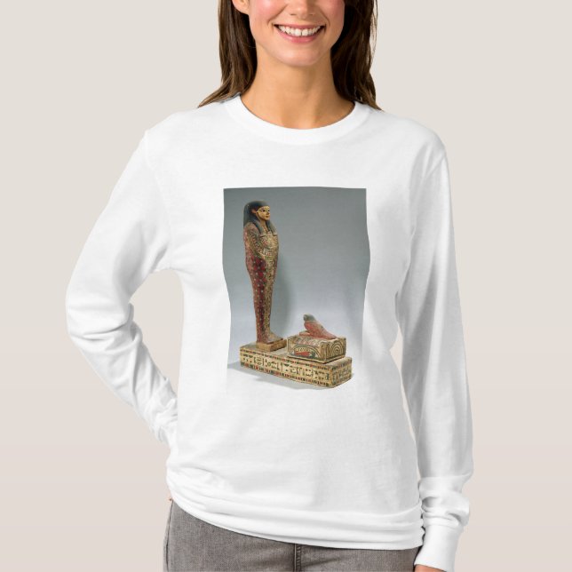 Camiseta Estatueta de Osiris de Iahmes (madeira pintada) (Frente)
