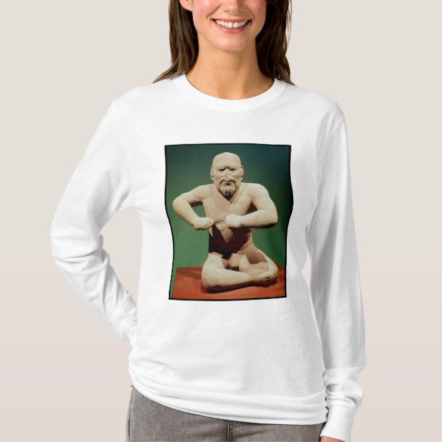 Camiseta Estatueta de um lutador (Frente)