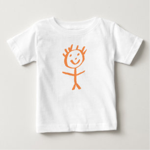 Camiseta estatueta humana