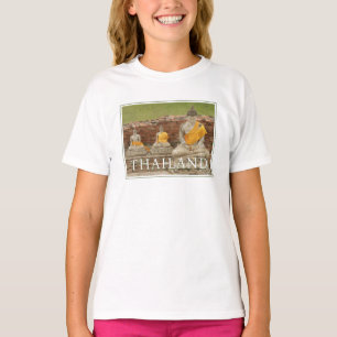 Camiseta Estatutos de Sitting Buddhas   Ayutthaya, Tailândi