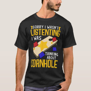 Camiseta Estava a ouvir que pensava que a Corn Hol