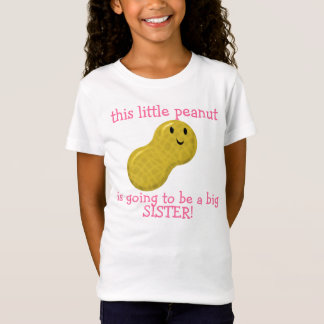 Camiseta este amendoim pequeno está indo ser uma irmã mais