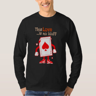 Camiseta Este Amor Não É Um Namorados De Poker De Jogos De 