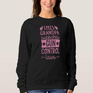 Camiseta Este Avô Suporta Leis De Controle De Armas Pro Gun