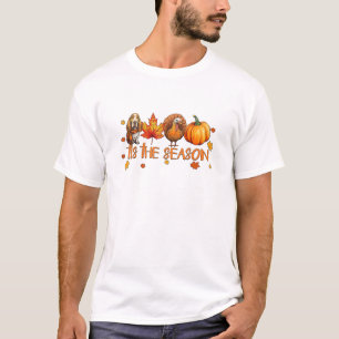 Camiseta Este Cachorro Cachorro Caçado Caiu No Ação De Graç