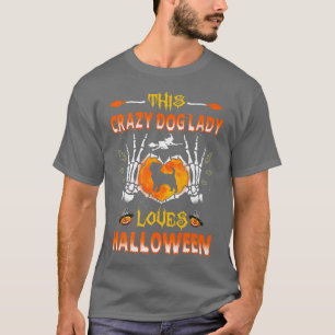 Camiseta Este Cachorro Louco Lady Affenpinscher ama o Dia d