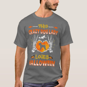 Camiseta Este Cachorro Louco Lady Soft Coated Wheaten Hall