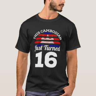 Camiseta Este Cambojano Acabou De Transformar 16 Cambodja E