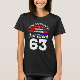 Camiseta Este Cambojano acabou de transformar 63 Cambodja 6