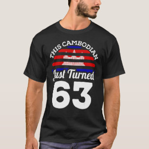 Camiseta Este Cambojano acabou de transformar 63 Cambodja 6
